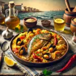 Caldero del Mar Menor: Arroz Cocinado con Pescado de Roca